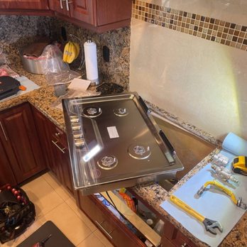 Cooktop from Leo Technician’s appliance portfolio